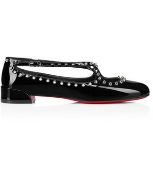 Christian Louboutin Flat Shoes - Black
