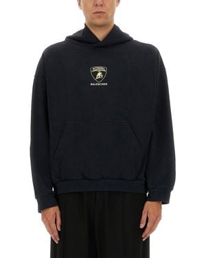 Balenciaga Hoodie - Blue