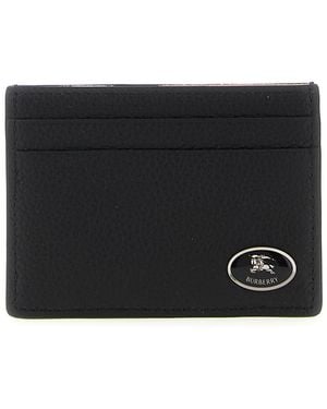 Burberry 'Sandon Cotswolds' Card Holder - Black