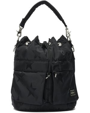 Porter-Yoshida and Co "Flag" Handbag - Black