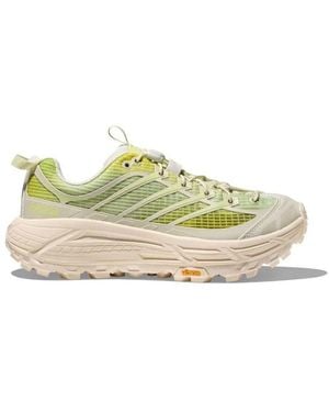 Hoka One One U Mafate Three2 Grid Shoes - Green
