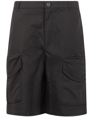 Daily Paper Cotton Cargo Shorts - Black