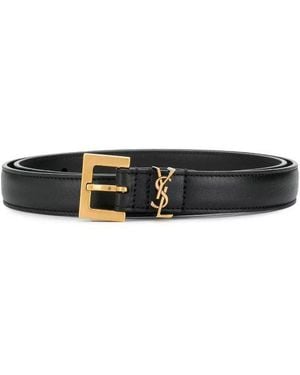 Saint Laurent Belts - Black