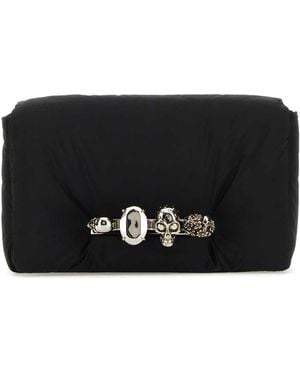 McQueen Nylon The Puffy Knuckle Belt Bag - Black