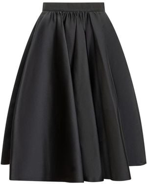 Max Mara Elegant Studio Midi Skirt - Black