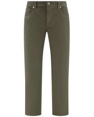 Department 5 Corduroy Talk Trousers - Green