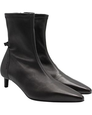 Courreges 45Mm Ebisa High Heel Shoes in Black Lyst UK