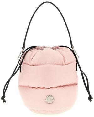Moncler 'Caradoc' Bucket Bag - Pink