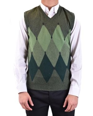 Kangra Cashmere Vest - Green