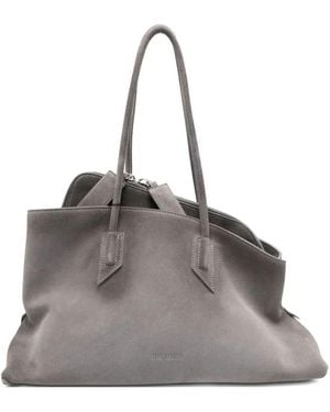 The Attico "The Walk Medium" Top Handle Bag Bags - Grey