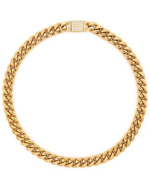 DARKAI Steel Cuban Link Choker - Metallic