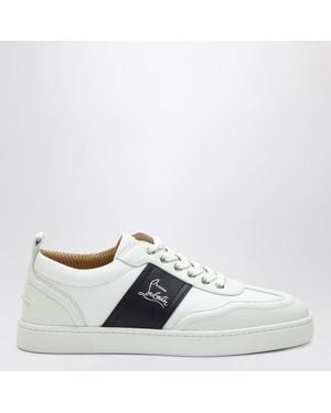 Christian Louboutin Retero White/navy Blue Trainer