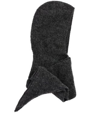 Paloma Wool "Coucou" Knitted Bonnet Accessories - Black