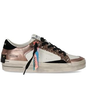 Crime London Sneaker Bronzo/Bianco - Brown
