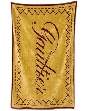 Jean Paul Gaultier Beach Towels - Yellow