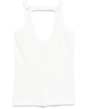 MM6 by Maison Martin Margiela Tank Top - White