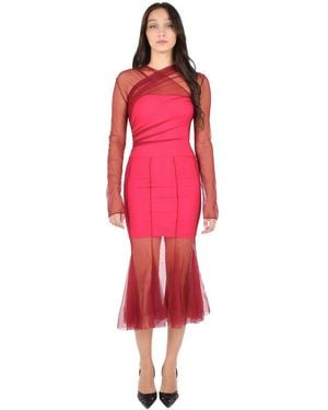 Nensi Dojaka Dress - Red