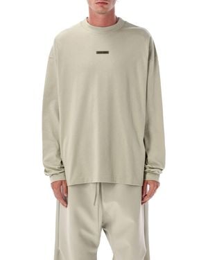 Fear Of God Classic Long Sleeve Tee - Natural