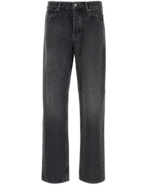 Marine Serre Graphite Denim Jeans - Black