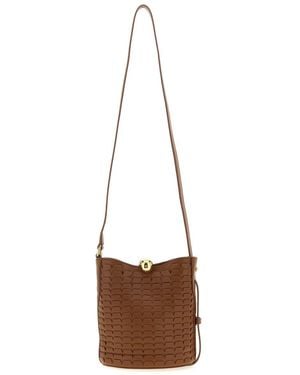 Furla ' Sfera Soft' Mini Bucket Bag - White