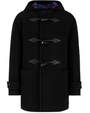 Versace Coats - Black