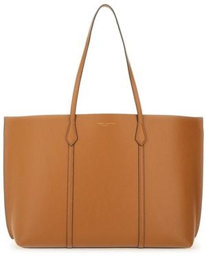 Tory Burch "perry" Shopping Bag - Brown
