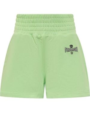 Chiara Ferragni Shorts Ferragni 191 - Green