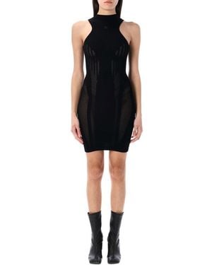MISBHV Future Sport Halter Mini Dress - Black