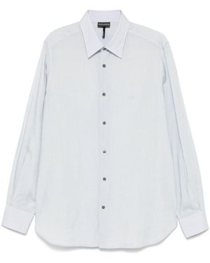 Emporio Armani Striped Shirt - White