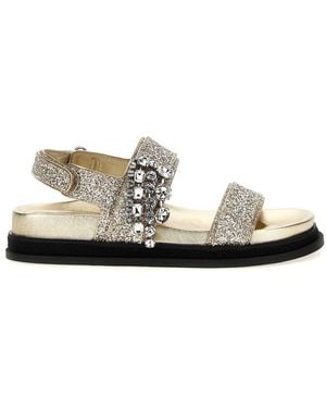 Jimmy Choo 'Verity' Sandals - White