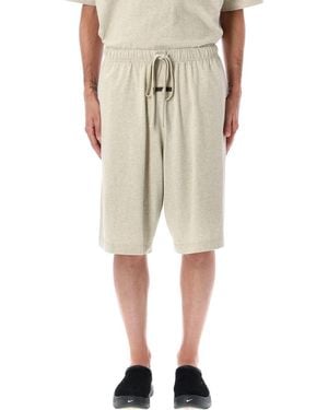 Fear Of God Basketball Cotton Jersey Shorts - Natural