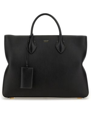 Ferragamo Star-Shaped Tote Bag Large - Black