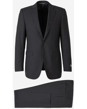 Canali Wool Milano Suit - Black