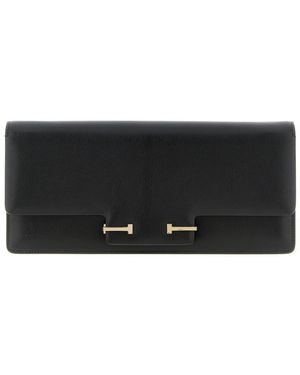 Tom Ford 'Supple Grain' Shoulder Bag - Black