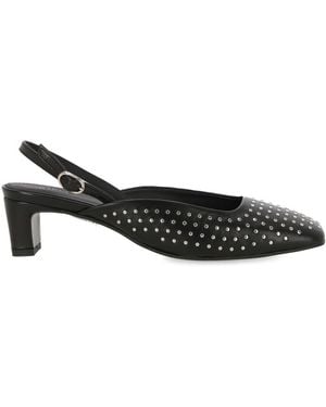 Alohas With Heel - Black