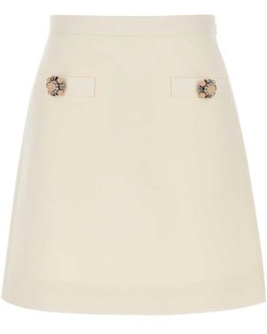 Valentino Garavani Skirts - Natural