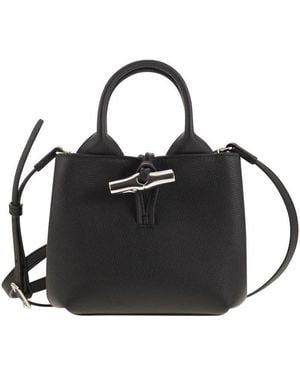 Longchamp Le Roseau - Black