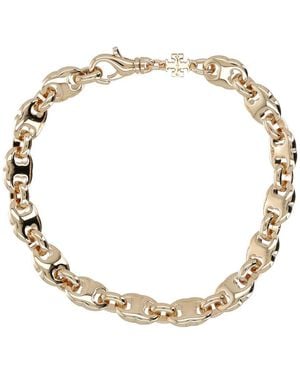 Tory Burch "gemini Link" Bracelet - Natural