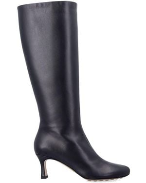 Bottega Veneta Rana Nappa Leather Knee-High Boots - Blue