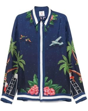 CASABLANCA Shirts - Blue