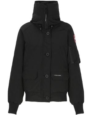 Canada Goose Tech Fabric Padded Down Jacket - Black