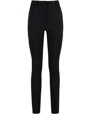Sportmax Teti Virgin Wool Pants - Black