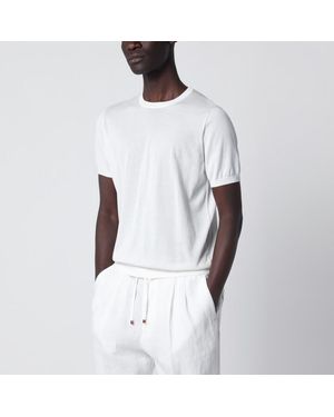 Drumohr Crew Neck T-Shirt - White