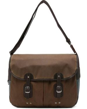 Barbour Buckle-Flap Tote Bag - Brown