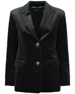 Max Mara Velvet Jacket - Black