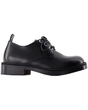 McQueen Lace Up Derbies - Black