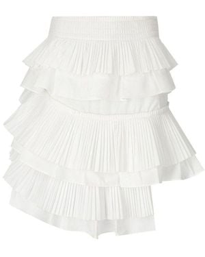 Essentiel Antwerp Hupaul White Mini Skirt