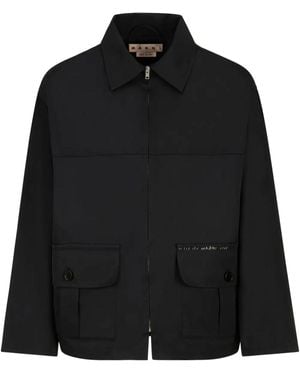 Marni Zip-Up Jacket - Black
