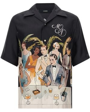 Amiri 'Bar Scene' Shirt - Black