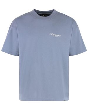 Represent Cotton Crew-Neck T-Shirt - Blue